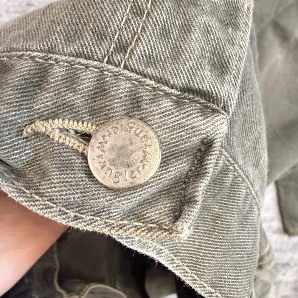 Wrangler WRG‎ Jean Co Mens Carpenter Pants Olive Green Relaxed See Measurement
